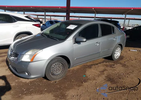 2011 Nissan Sentra 2.0S z USA, uszkodzony, nr VIN 3N1AB6AP3BL711486